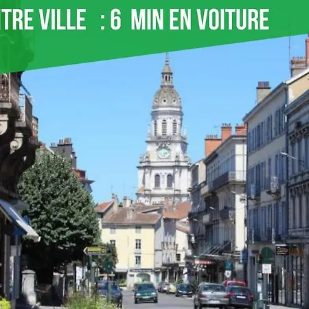 Le Coquet - Balcon - Proche Gare - Parking Apartamento Bourg-en-Bresse