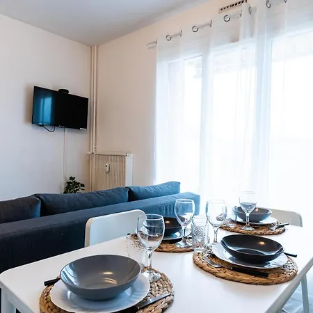 Appartement Le Coquet - Balcon - Proche Gare - Parking Bourg-en-Bresse